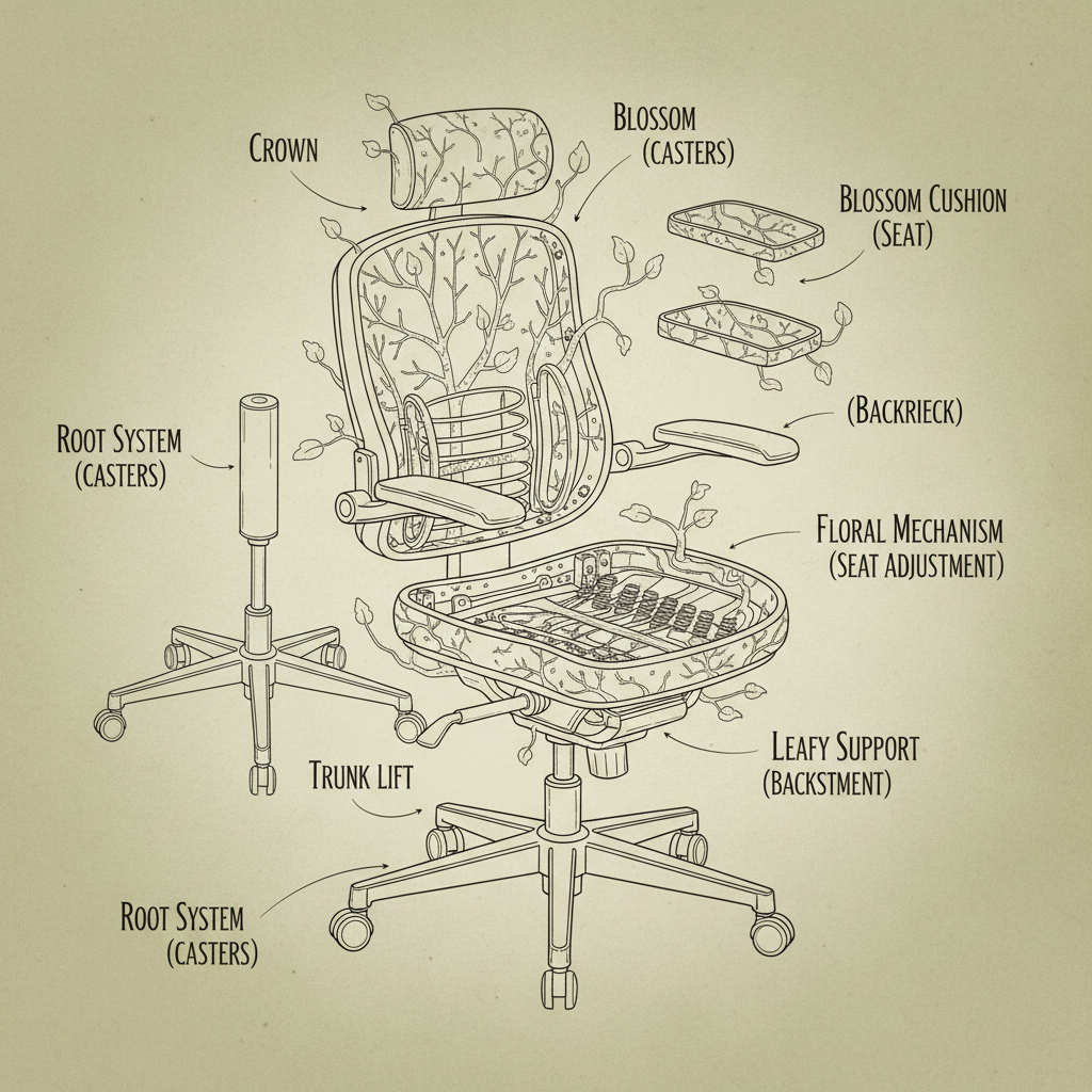 adjustable chair on wheels