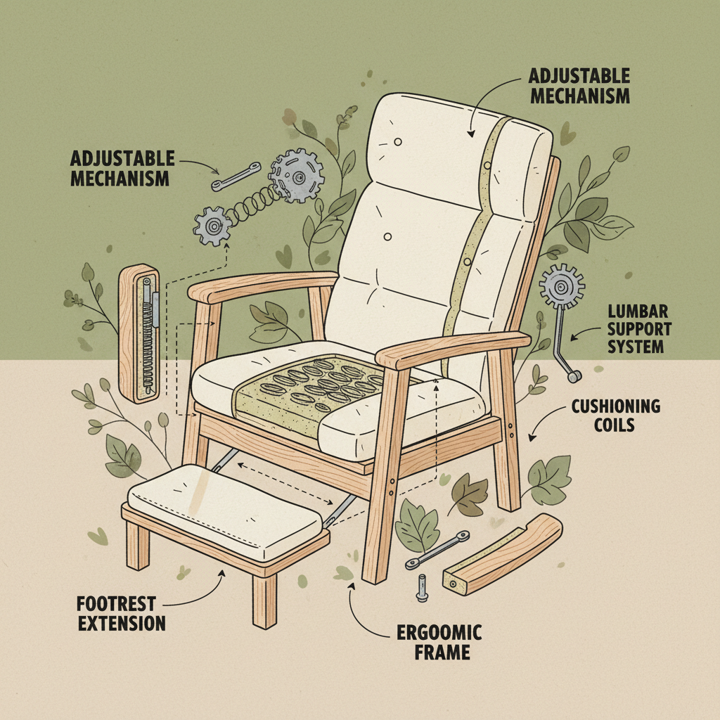 adjustable easy chair