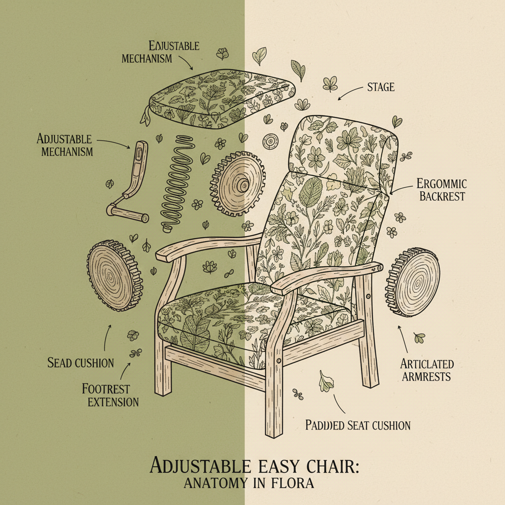 adjustable easy chair
