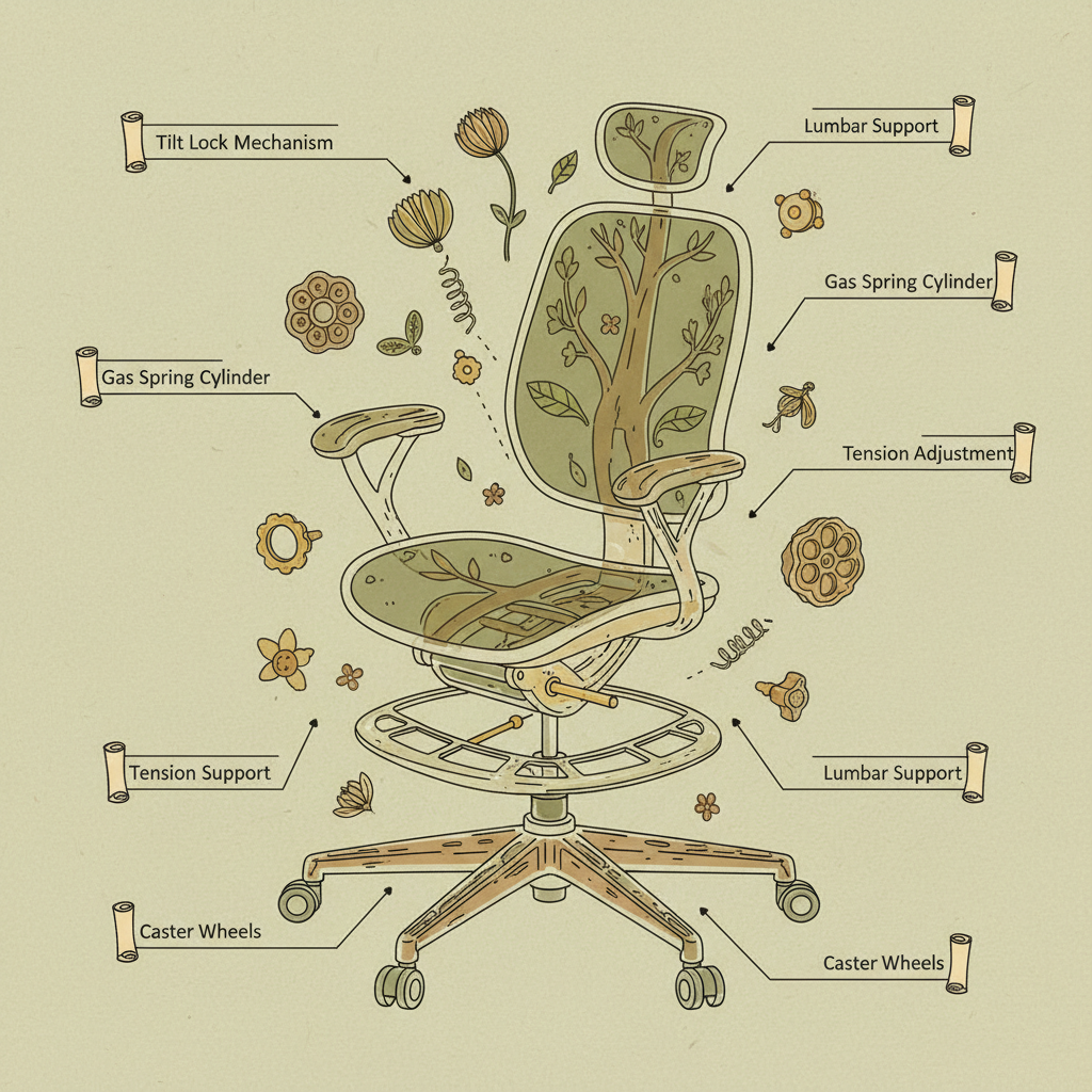adjustable tilt chair