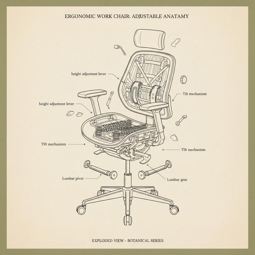 adjustable work chair