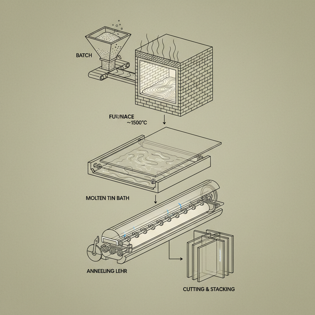 float glass manufacturing process