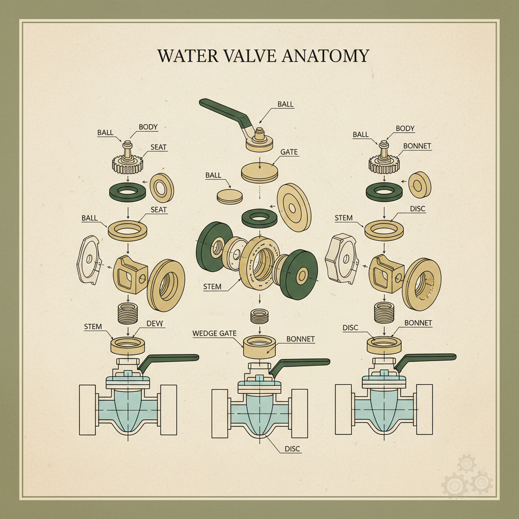 Understanding Different Types of Water Valves for Prefabrication and Reliability