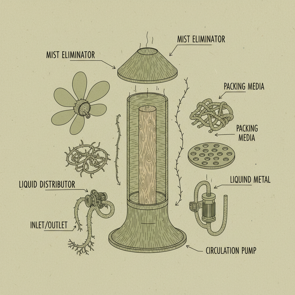 Navigating the Complexities of FRP Scrubber Design and Performance