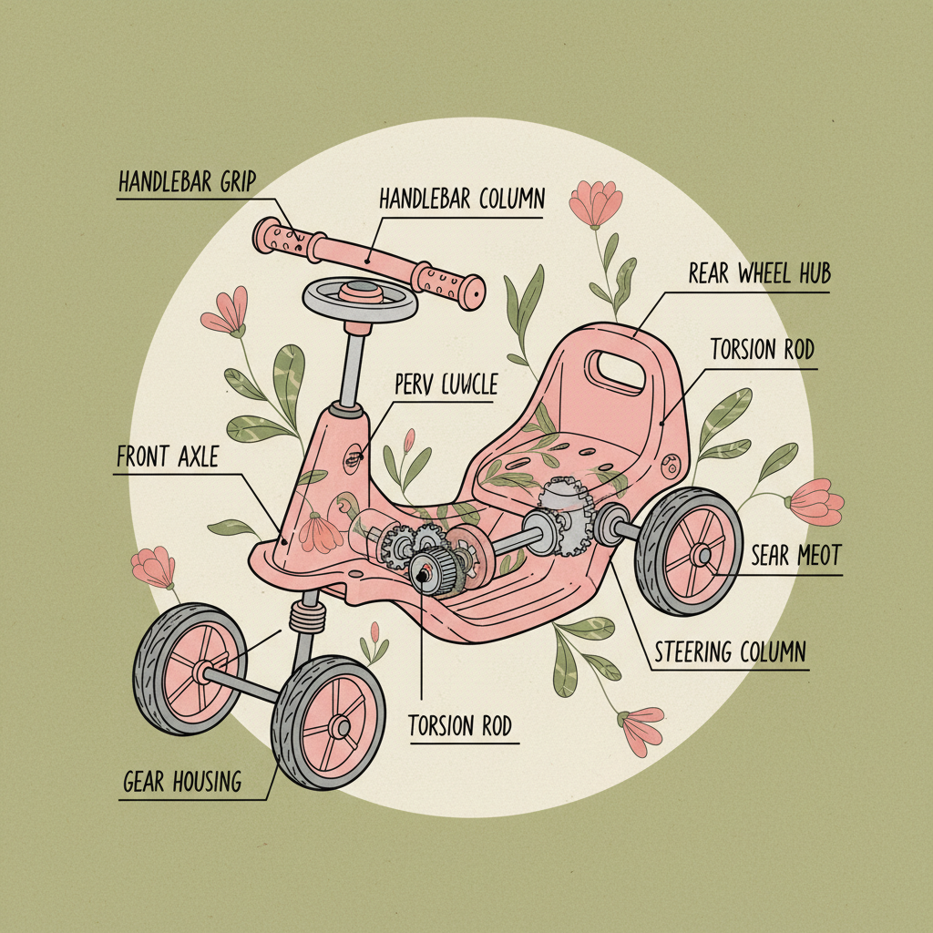 Durable Pink Swing Car Design and Real World Material Performance