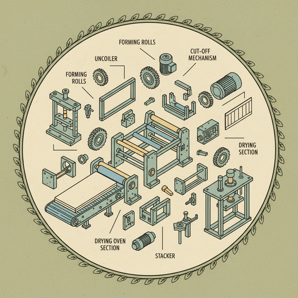 drywall roll forming machine