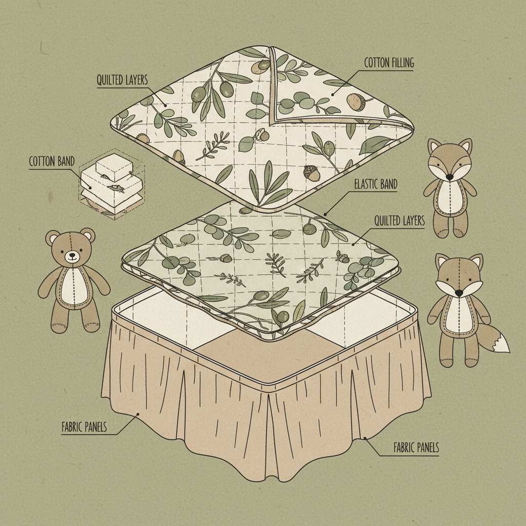 Durable and Safe boy baby bedding set for crib Options for a Comfortable Sleep