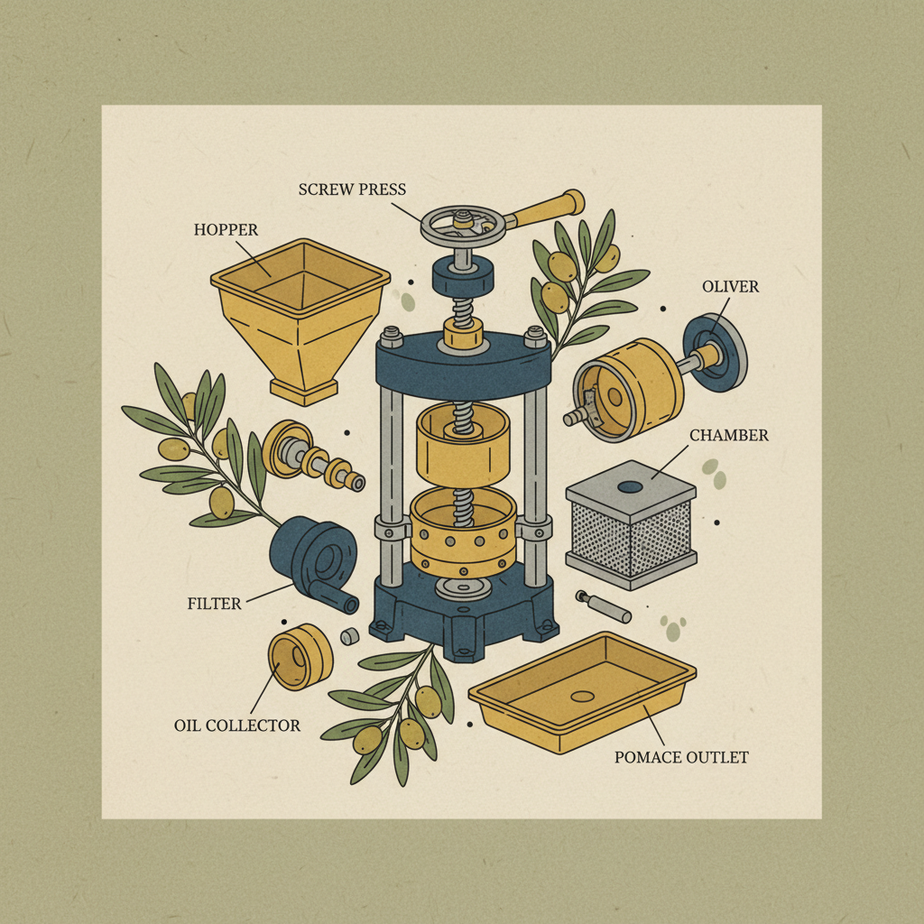 Robust Design and Material Selection in Modern Cold Oil Press Machine