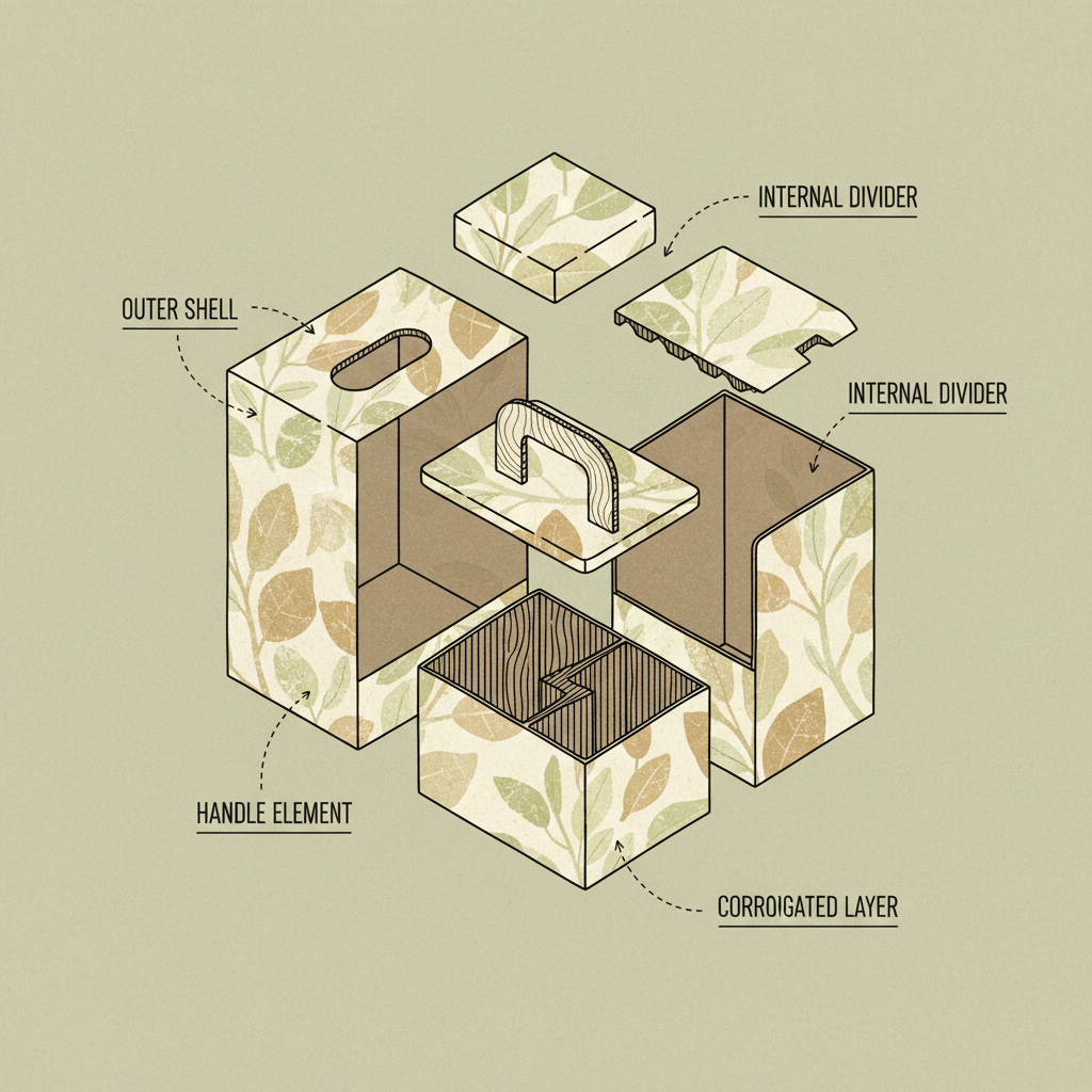 Optimizing 2 Bottle Wine Carrier Cardboard for Secure and Sustainable Shipping