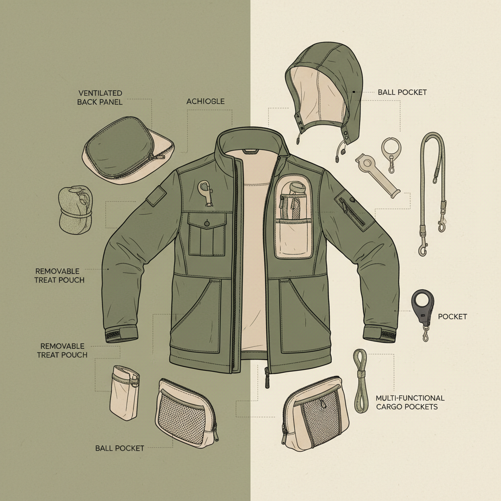 Designing the Ultimate Dog Trainer Jacket for Durability and Practical Use