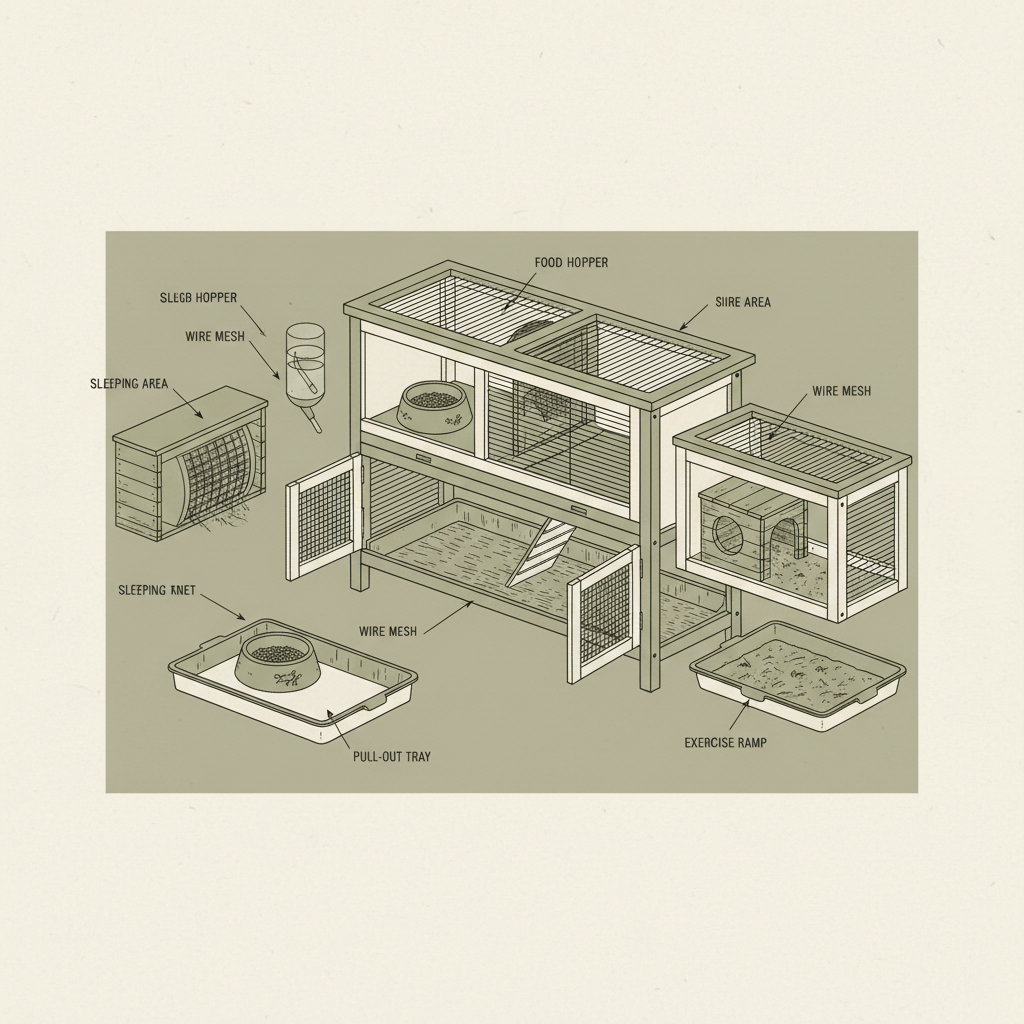 Optimizing Modern Rabbit Cage Design for Transport and Durability