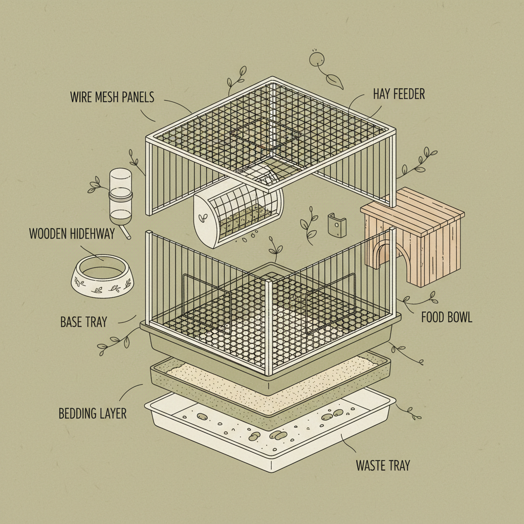 Optimizing Modern Rabbit Cage Design for Transport and Durability