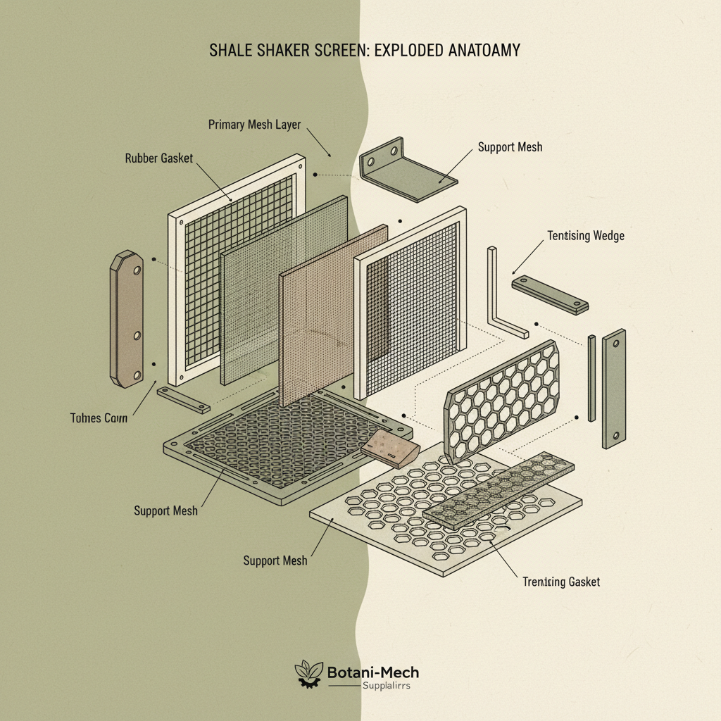 shale shaker screen supplier
