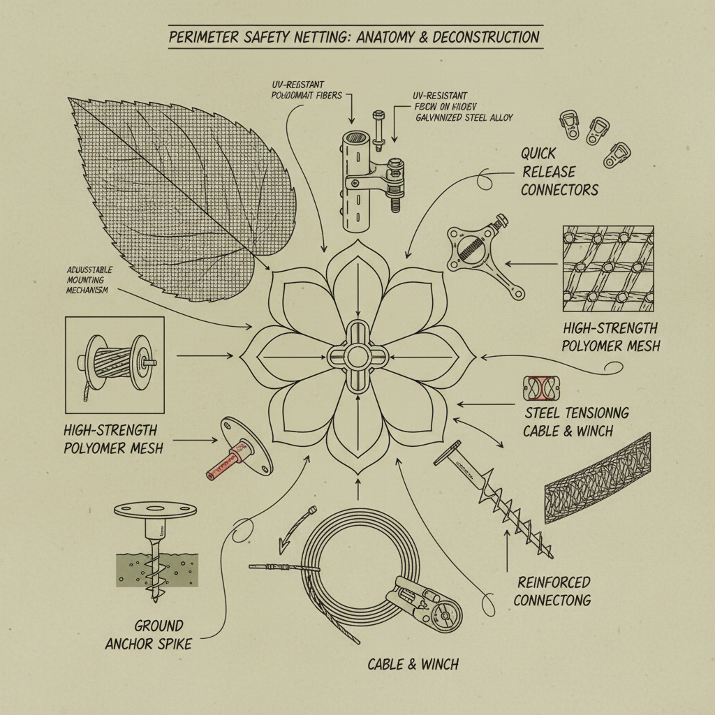 Optimizing Construction with Durable Perimeter Safety Netting and Material Science