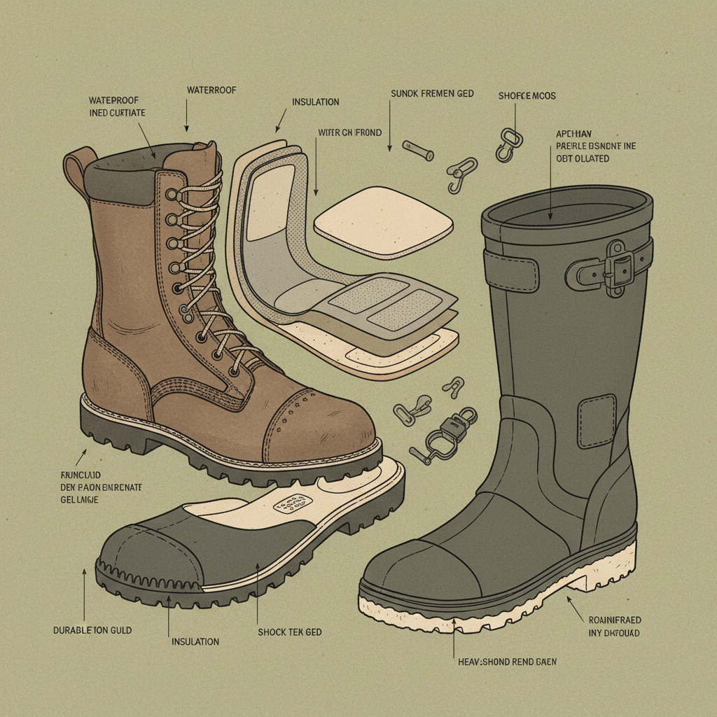 Exploring Durable and Lightweight hunting and fishing footwear Innovations