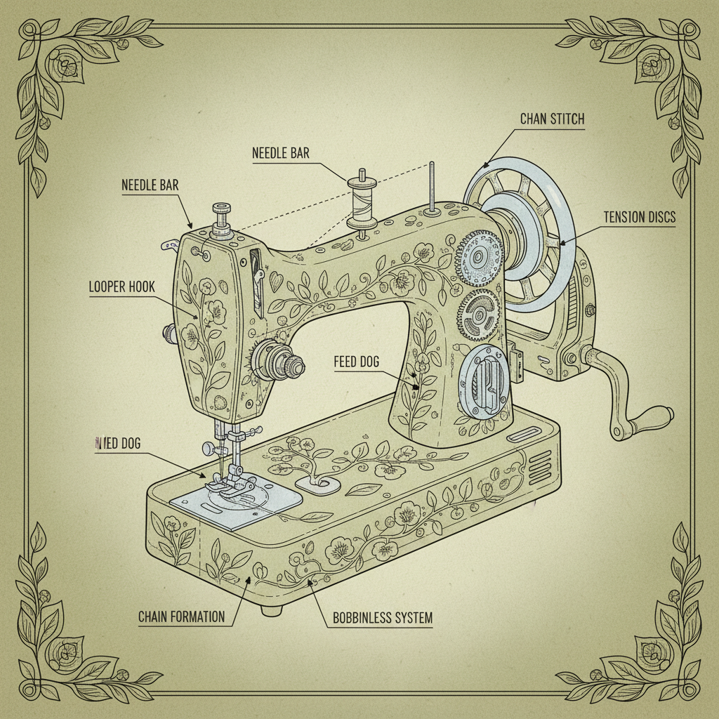 Exploring the Reliability of the Chain Stitch Sewing Machine and Its Applications