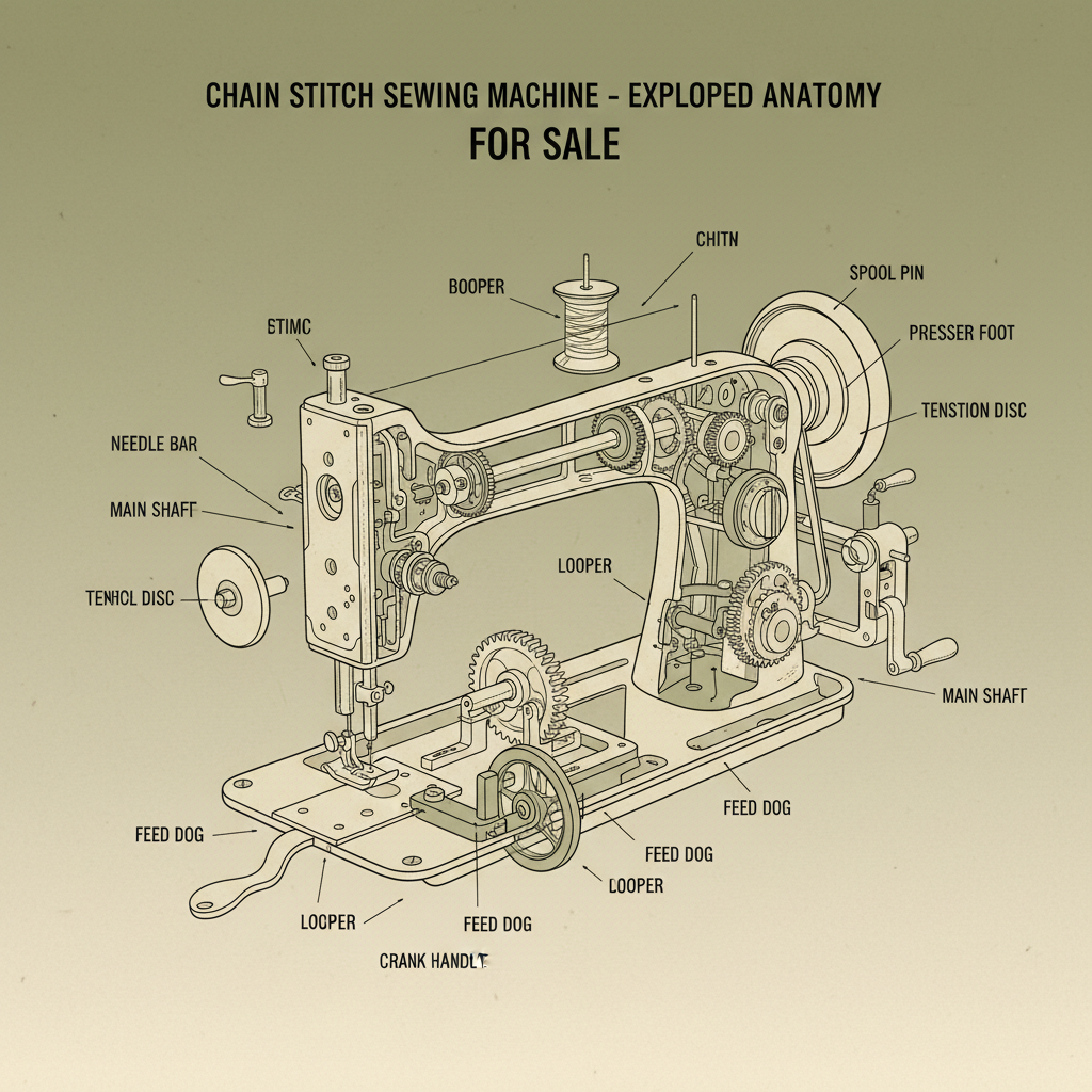 Reliable Chain Stitch Sewing Machine for Sale Industrial Grade Options