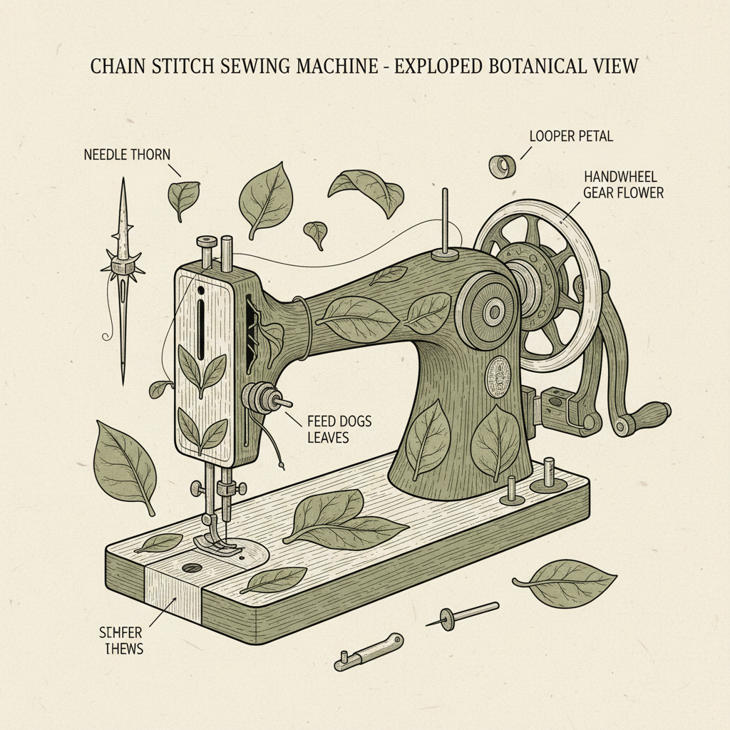 Exploring the Reliability of the Chain Stitch Sewing Machine and Its Applications