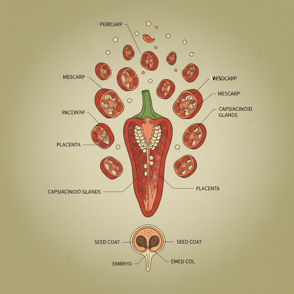 odm red chili flakes korean
