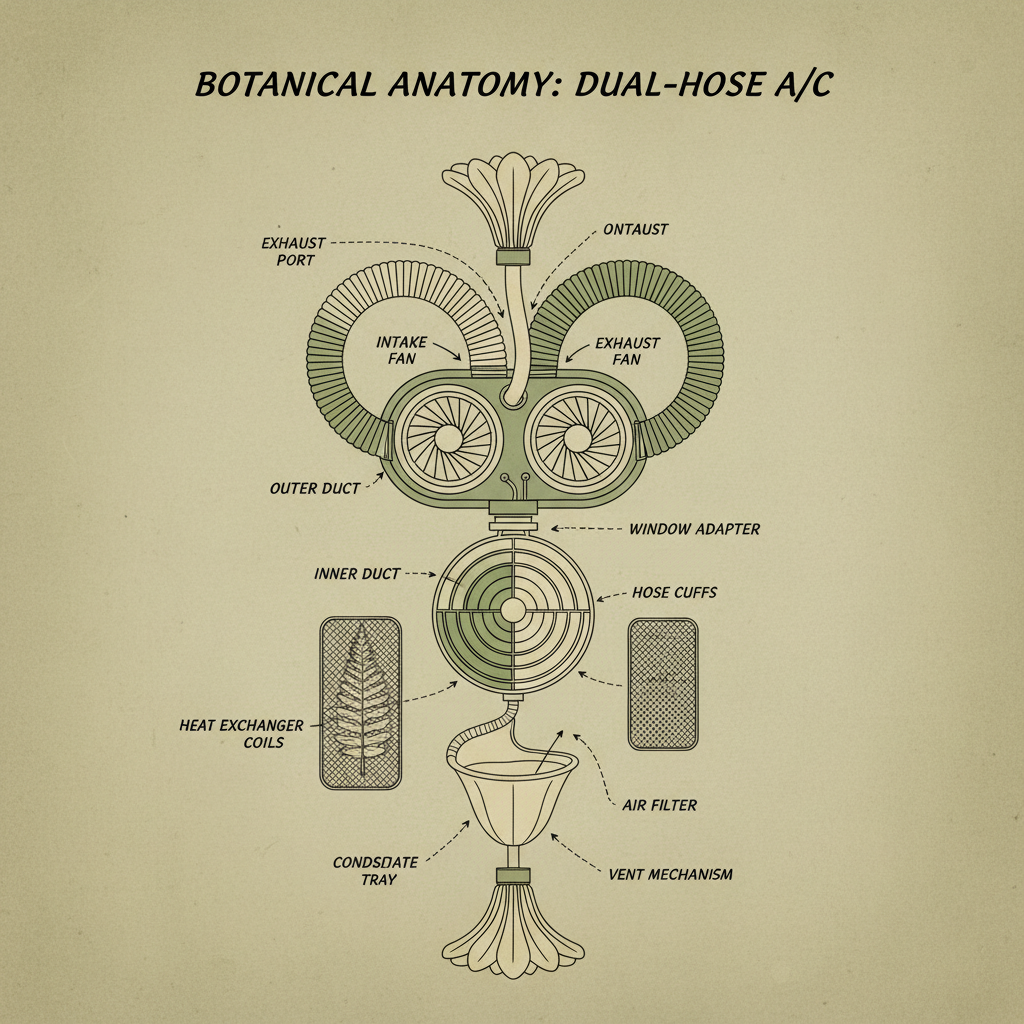 Optimizing Air Conditioner Dual Hose Systems for Construction and Industrial Use