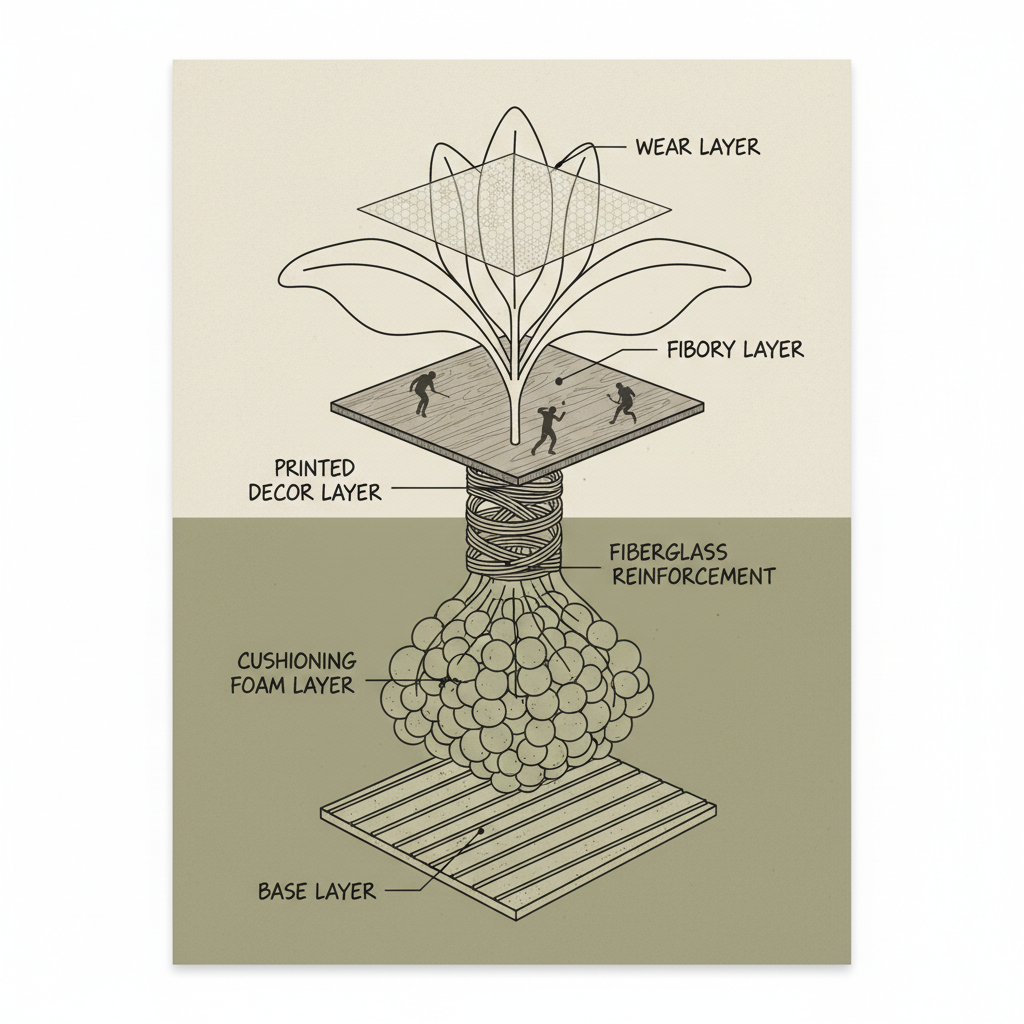 Durable Vinyl Sports Flooring Solutions for Gyms and Multi Purpose Spaces