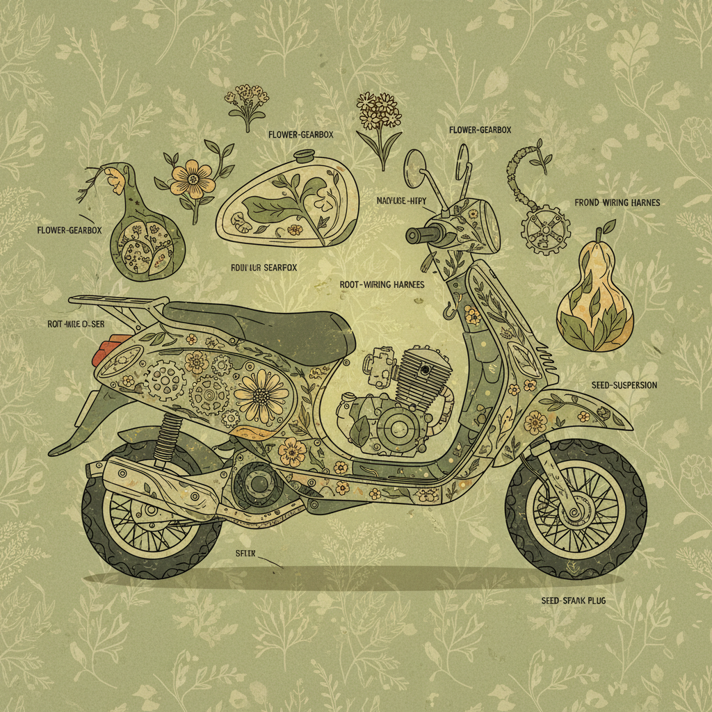 Optimizing Motorcycle Scooter Design Manufacturing and Material Considerations