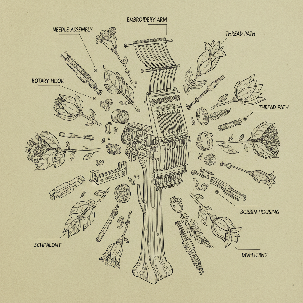 Durable Embroidery Machine for Tshirt Solutions for Construction and Industrial Use