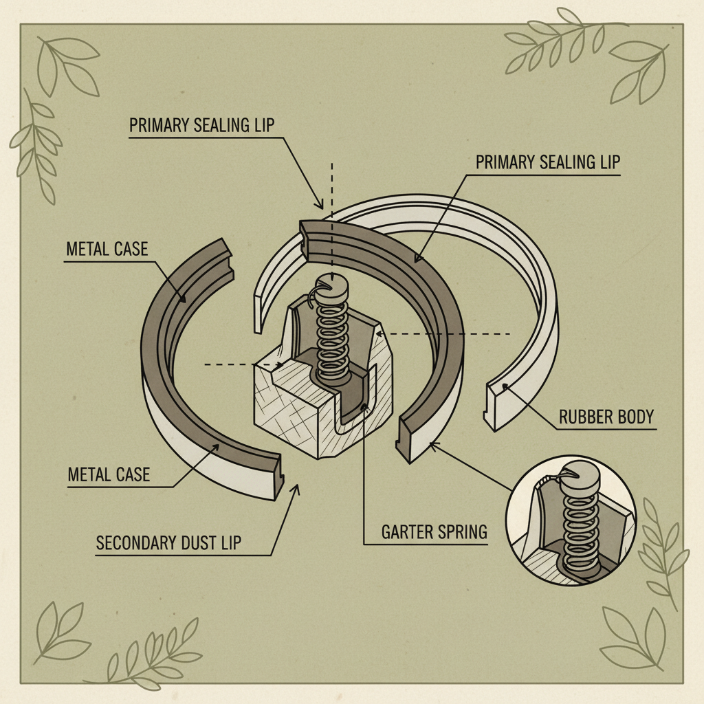 Navigating the Complex World of Oil Seal Rubber Part Materials and Design