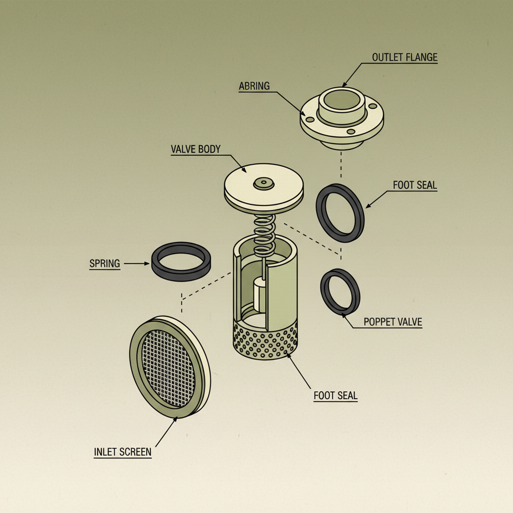 Optimizing Foot Valve Performance Through Material Science and Practical Design