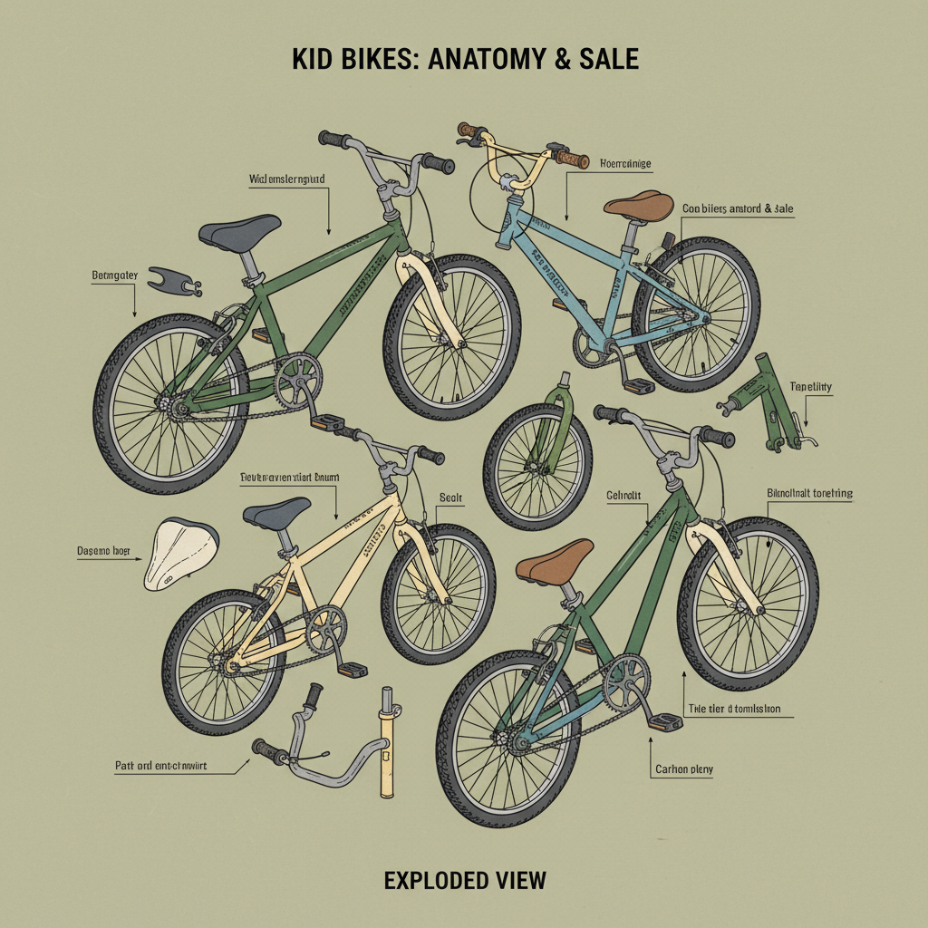Exploring Durable and Lightweight kid bikes for sale for Growing Children