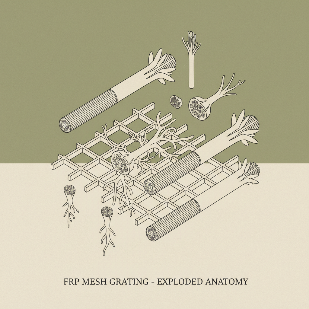 Understanding FRP Mesh Grating Advantages and Design Considerations
