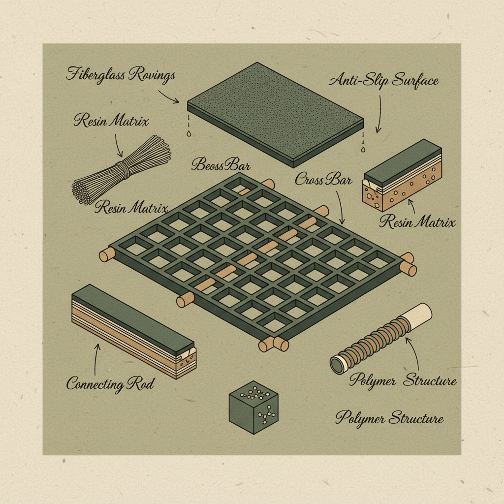 Understanding FRP Mesh Grating Advantages and Design Considerations