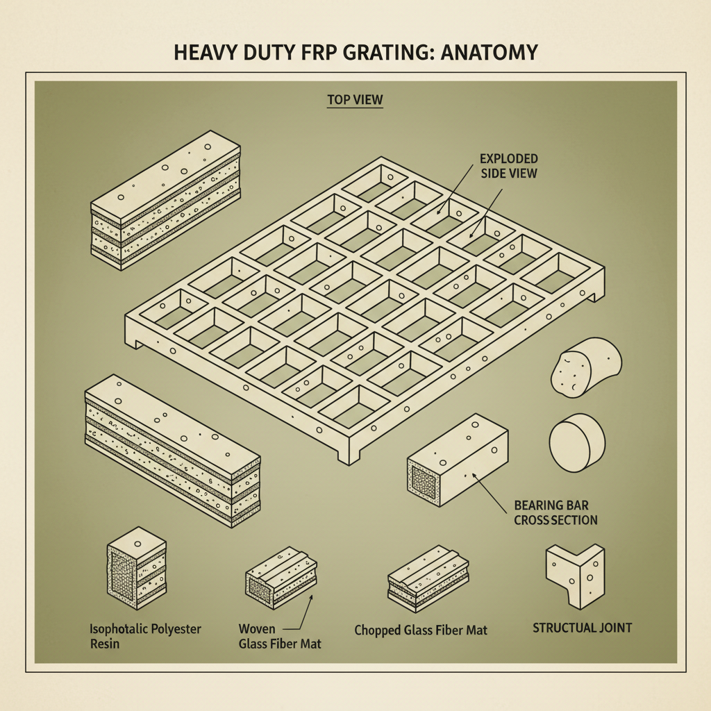 Understanding Heavy Duty FRP Grating Applications and Design Considerations