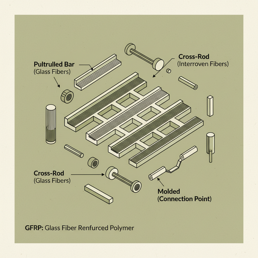 Exploring the Advantages and Challenges of Gfrp Grating Applications