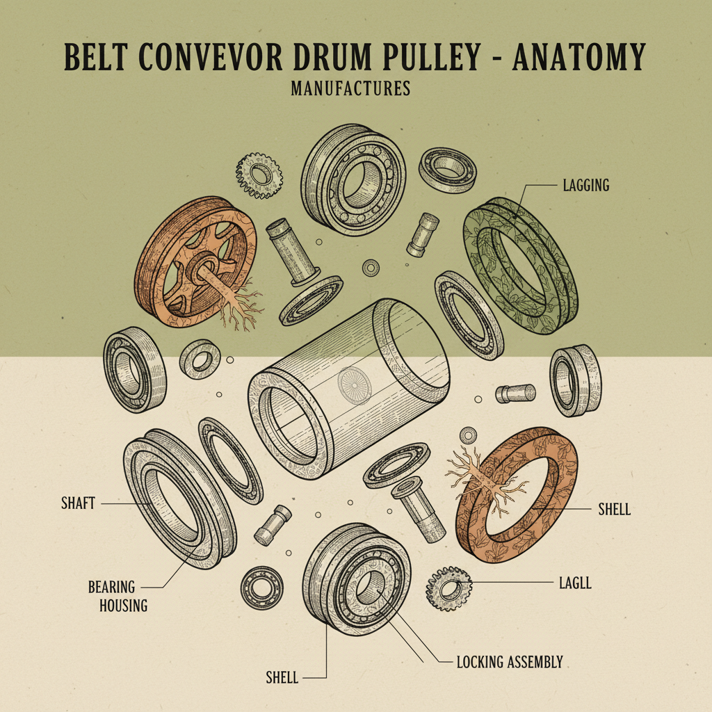 Expert Drum Pulley Manufacturers for Robust Belt Conveyor Systems