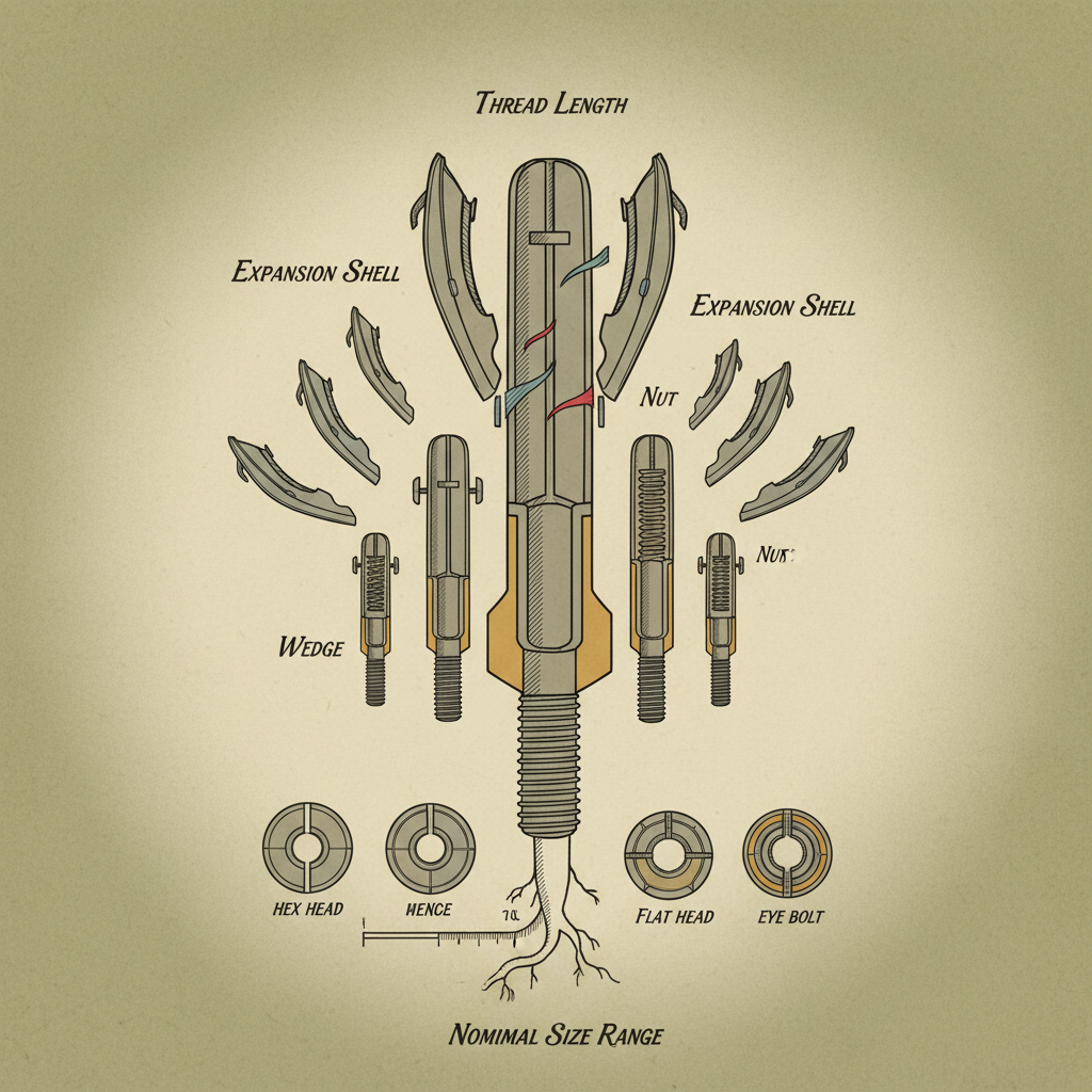 anchor bolt sizes