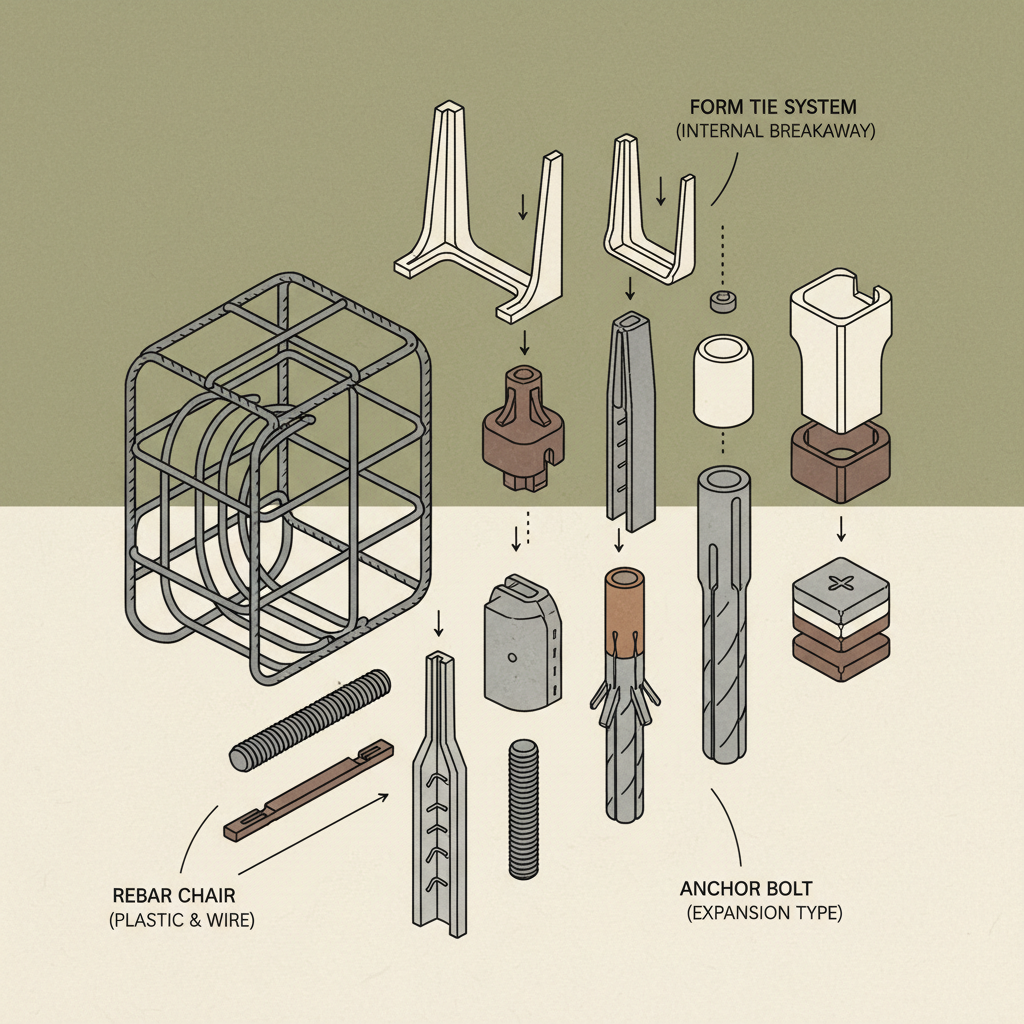 concrete construction accessories