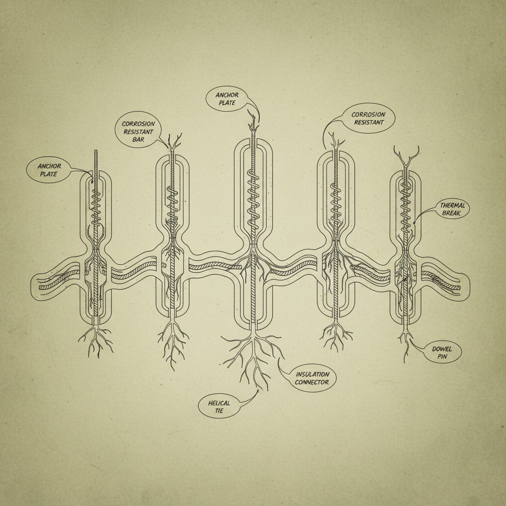 Essential Wall Ties for Concrete Construction Reliability and Performance