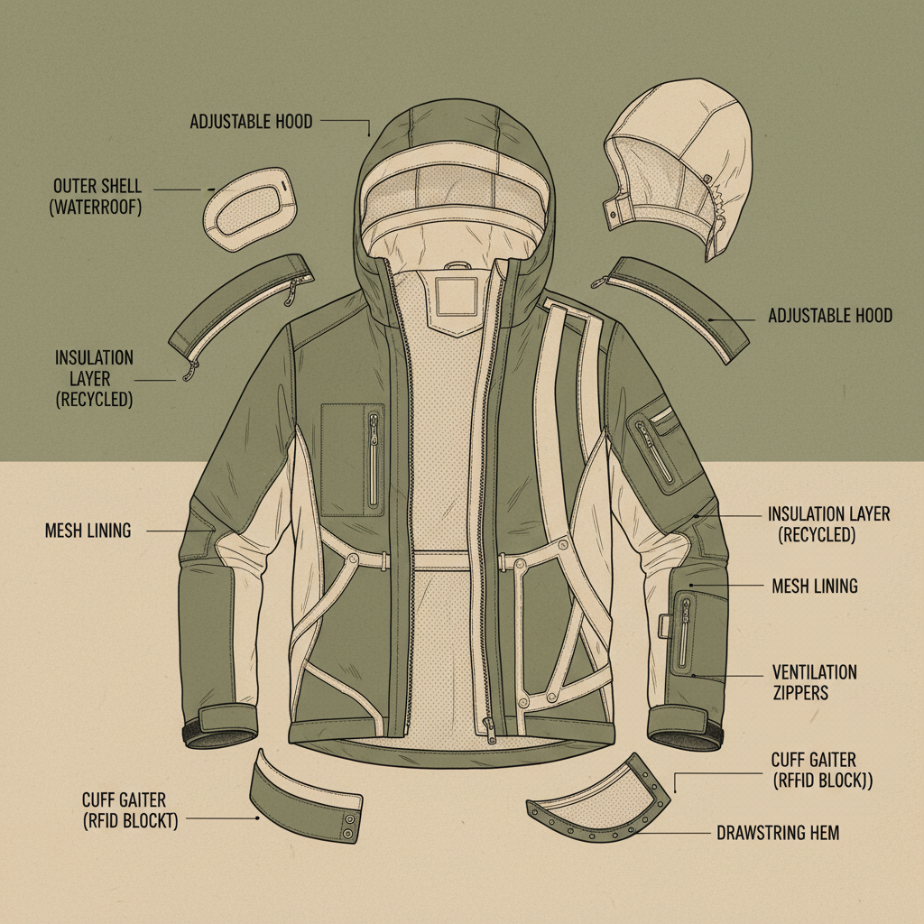 outdoor sports jacket