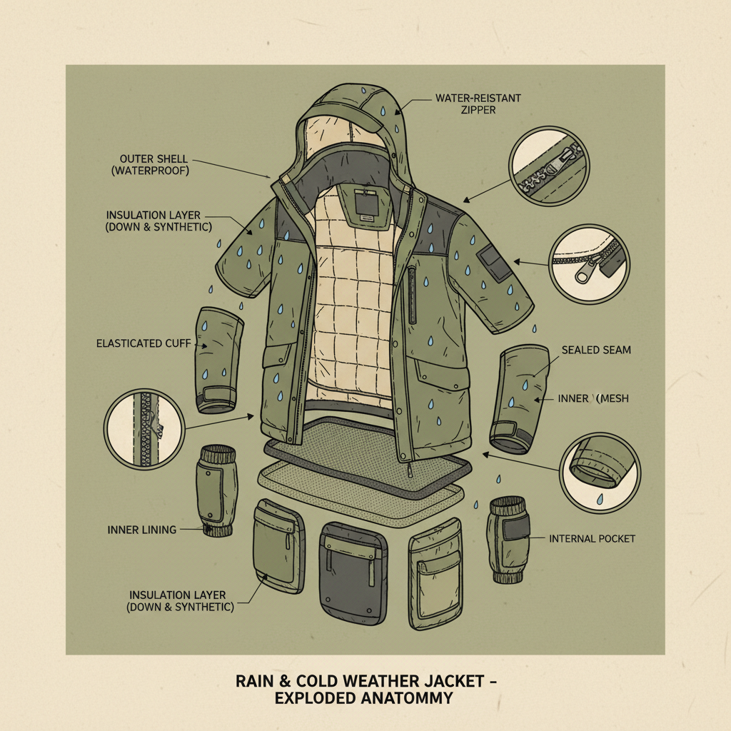 The Evolution and Key Considerations for Rain and Cold Weather Jackets