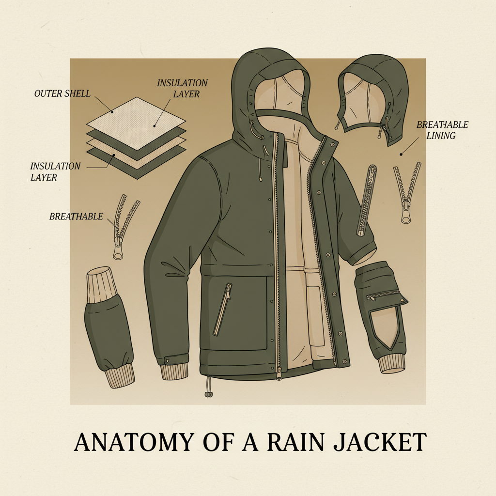 Exploring Durability and Performance in Cold Rain Jacket Design