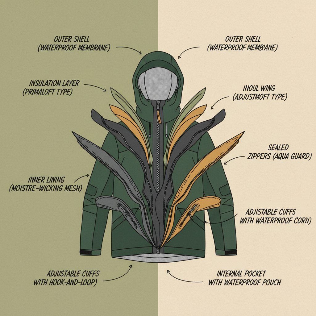 Exploring Durability and Performance in Cold Rain Jacket Design