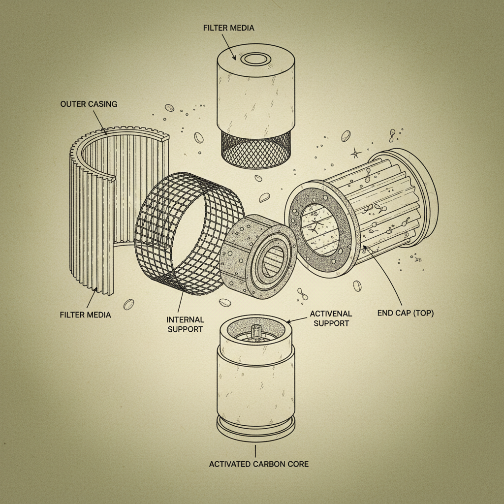 dust filter cartridge