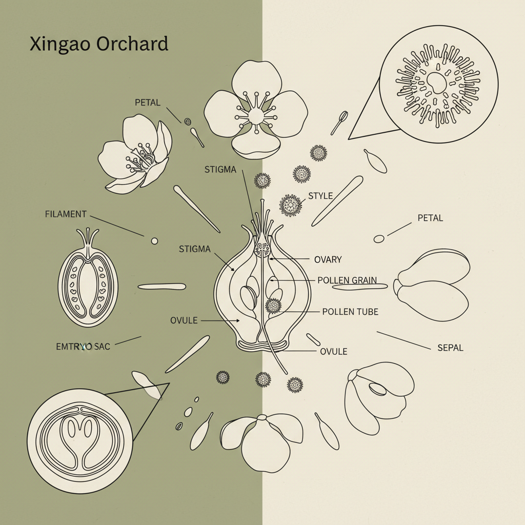 Optimizing Pear Yields Through Effective Pollen Pollination in Xingao Orchard