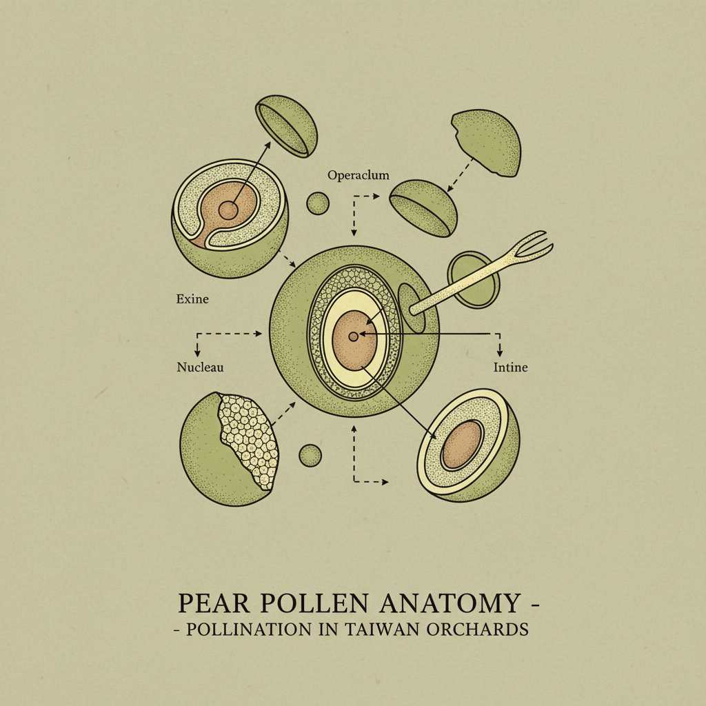 Optimizing Pear Pollen for Pollination in Orchards in Taiwan for Enhanced Yields