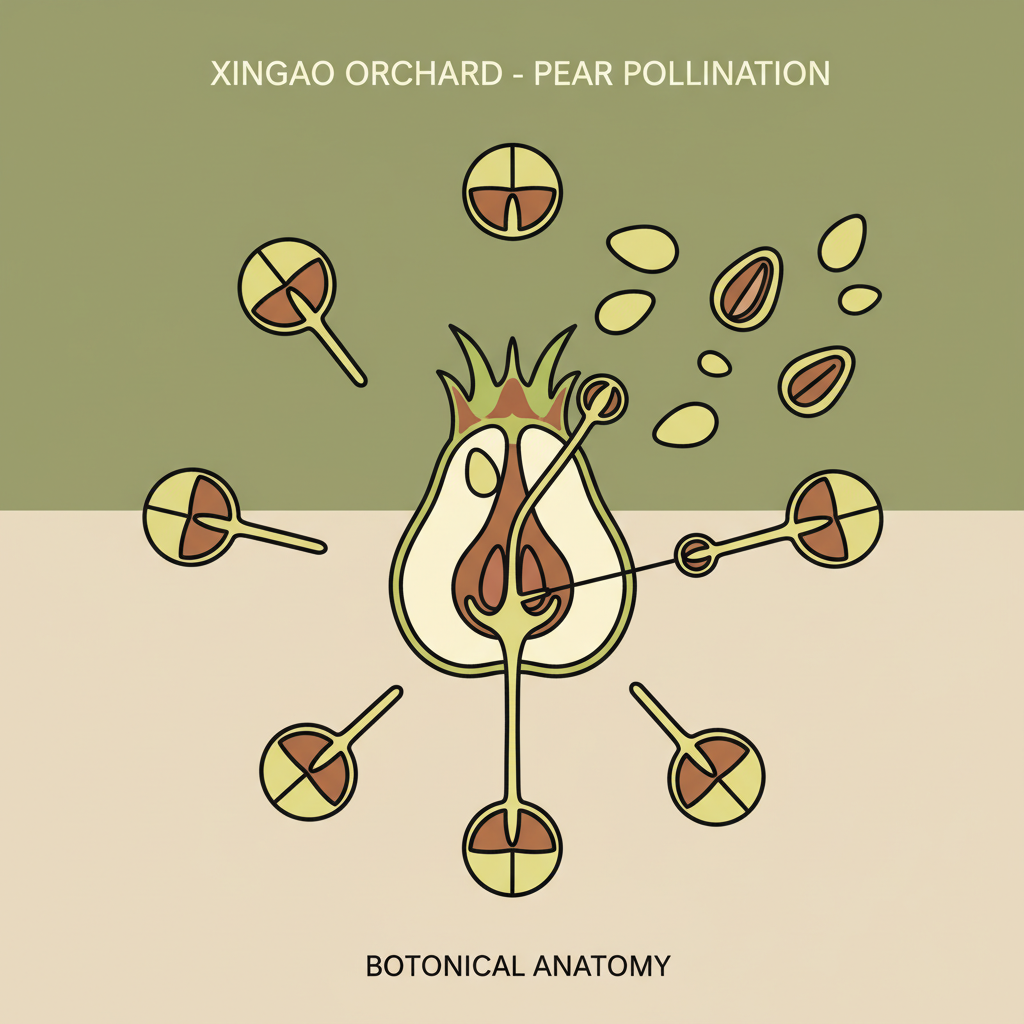 Optimizing Pear Yields Through Effective Pollen Pollination in Xingao Orchard