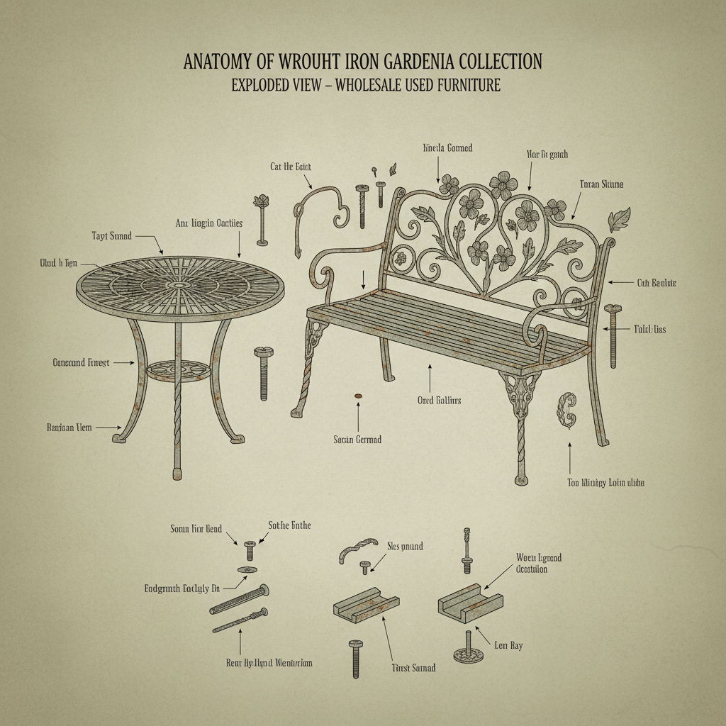 The Rising Demand for Wholesale Used Wrought Iron Furniture and Design Trends