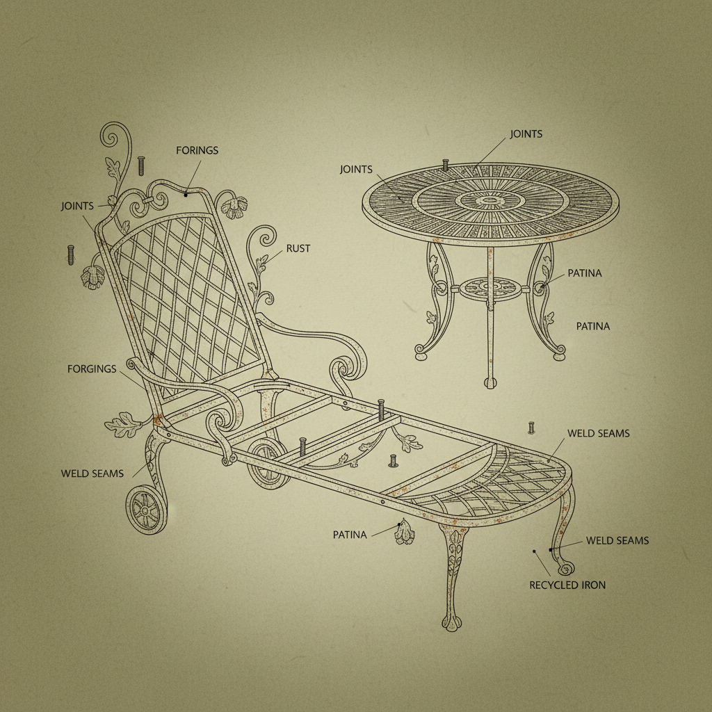 The Rising Demand for Wholesale Used Wrought Iron Furniture and Design Trends