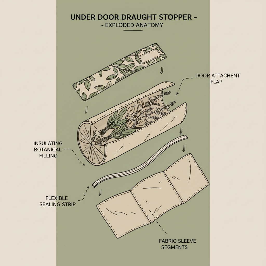 Effective under door draught stopper Solutions for Home Energy Efficiency
