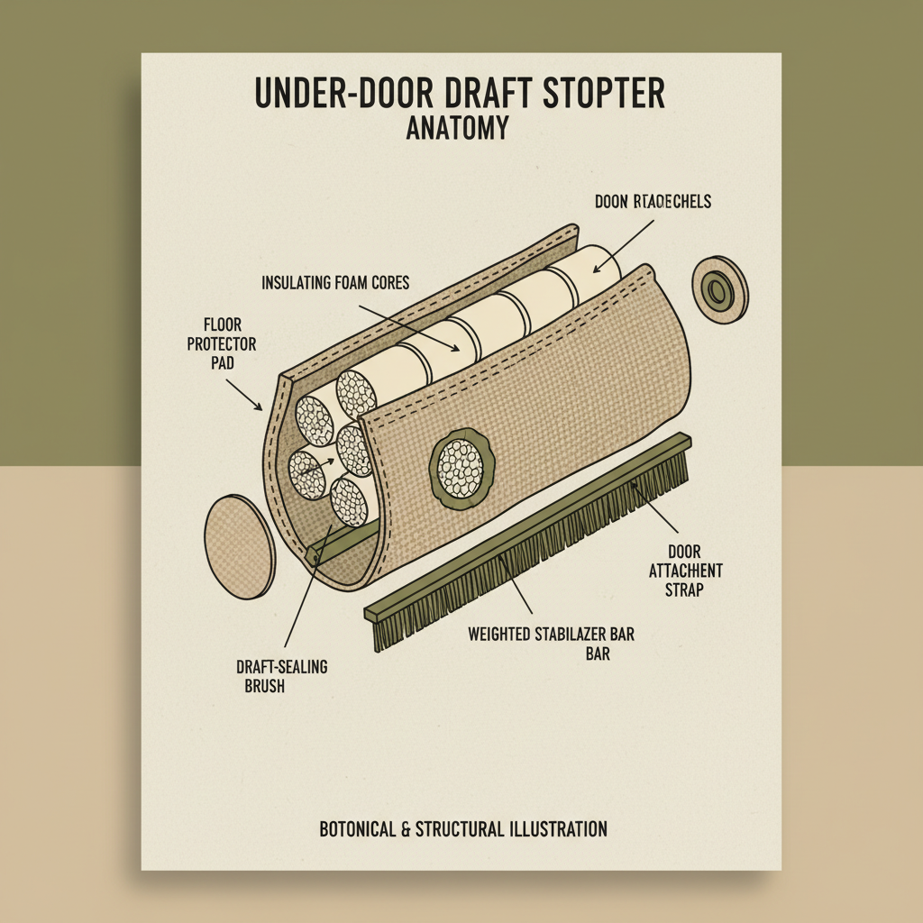 Effective Under Door Draft Stopper Solutions for Enhanced Energy Efficiency